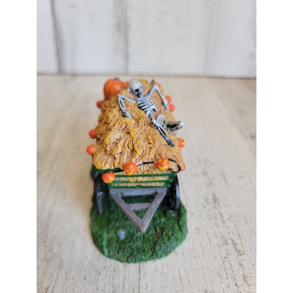 Lemax spooky hay wagon Halloween Village accessory xmas - Picture 2 of 7